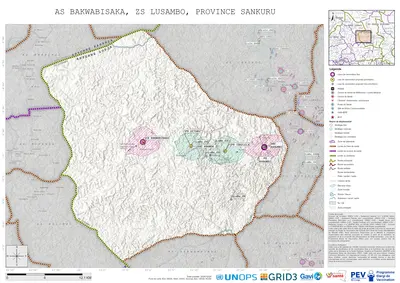 Microplanning: Bakwabisaka, Lusambo, Lodja, Sankuru, COD (2024)