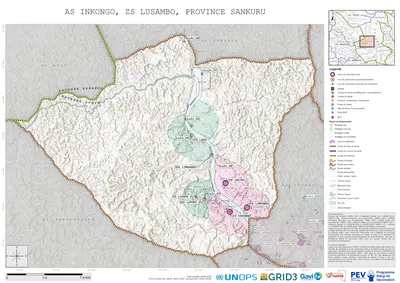 Microplanning: Inkongo, Lusambo, Lodja, Sankuru, COD (2024)