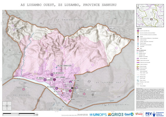 Microplanning: Lusambo-Ouest, Lusambo, Lodja, Sankuru, COD (2024)