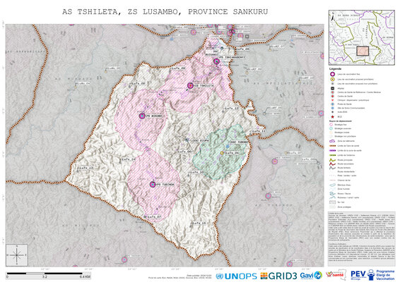 Microplanning: Tshileta, Lusambo, Lodja, Sankuru, COD (2024)