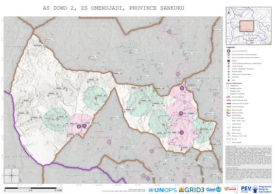 Microplanning: Dowo-2, Omendjadi, Lodja, Sankuru, COD (2024)