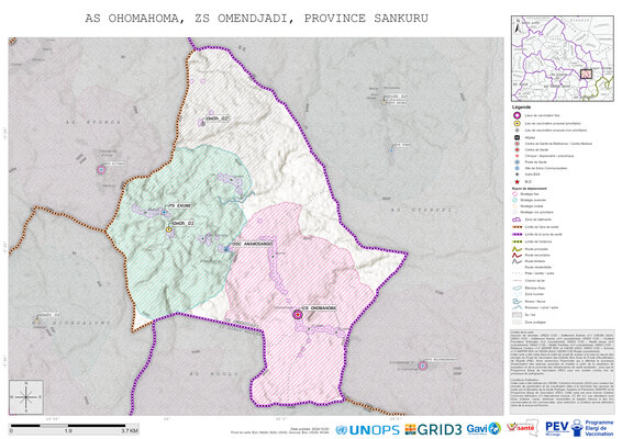 Microplanning: Ohomahoma, Omendjadi, Lodja, Sankuru, COD (2024)