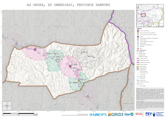 Microplanning: Okoka, Omendjadi, Lodja, Sankuru, COD (2024)