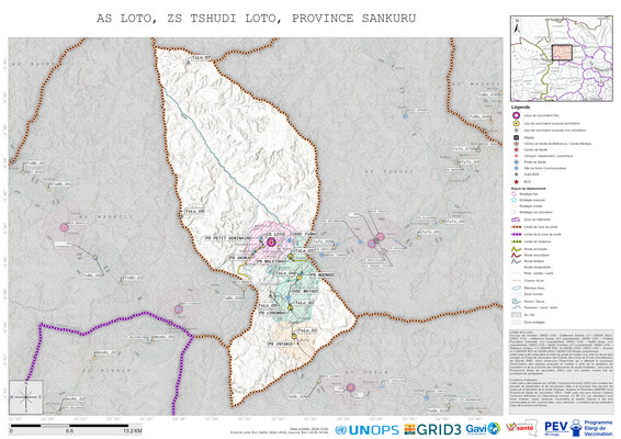 Microplanning: Loto, Tshudi-Loto, Lodja, Sankuru, COD (2024)