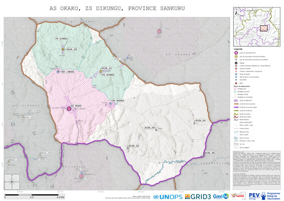 Microplanning: Okako, Dikungu, Tshumbe, Sankuru, COD (2024)
