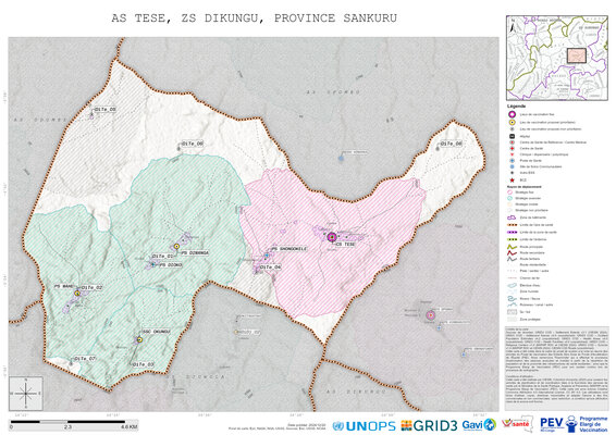 Microplanning: Tese, Dikungu, Tshumbe, Sankuru, COD (2024)