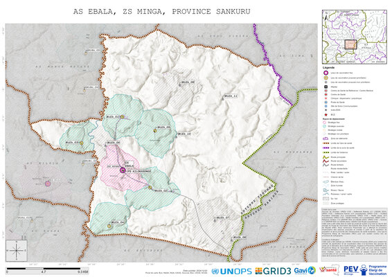 Microplanning: Ebala, Minga, Tshumbe, Sankuru, COD (2024)