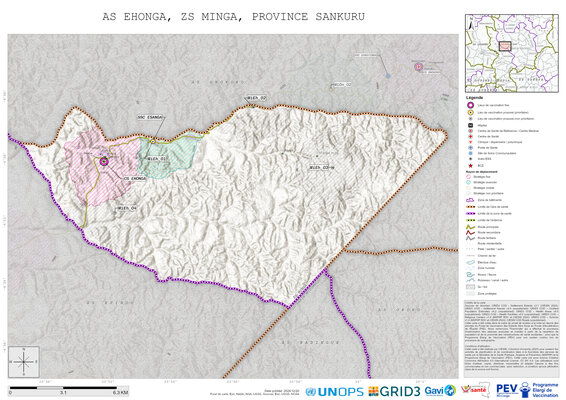 Microplanning: Ehonga, Minga, Tshumbe, Sankuru, COD (2024)