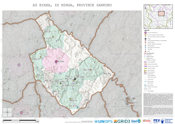 Microplanning: Eyaka, Minga, Tshumbe, Sankuru, COD (2024)