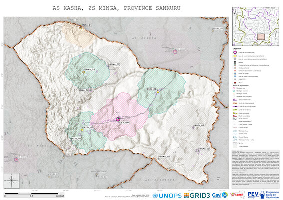 Microplanning: Kasha, Minga, Tshumbe, Sankuru, COD (2024)