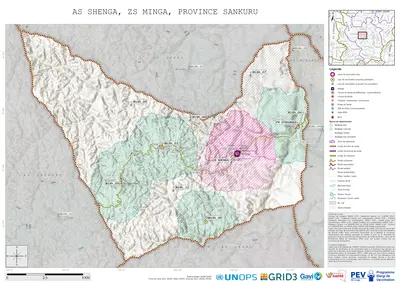 Microplanning: Shenga, Minga, Tshumbe, Sankuru, COD (2024)