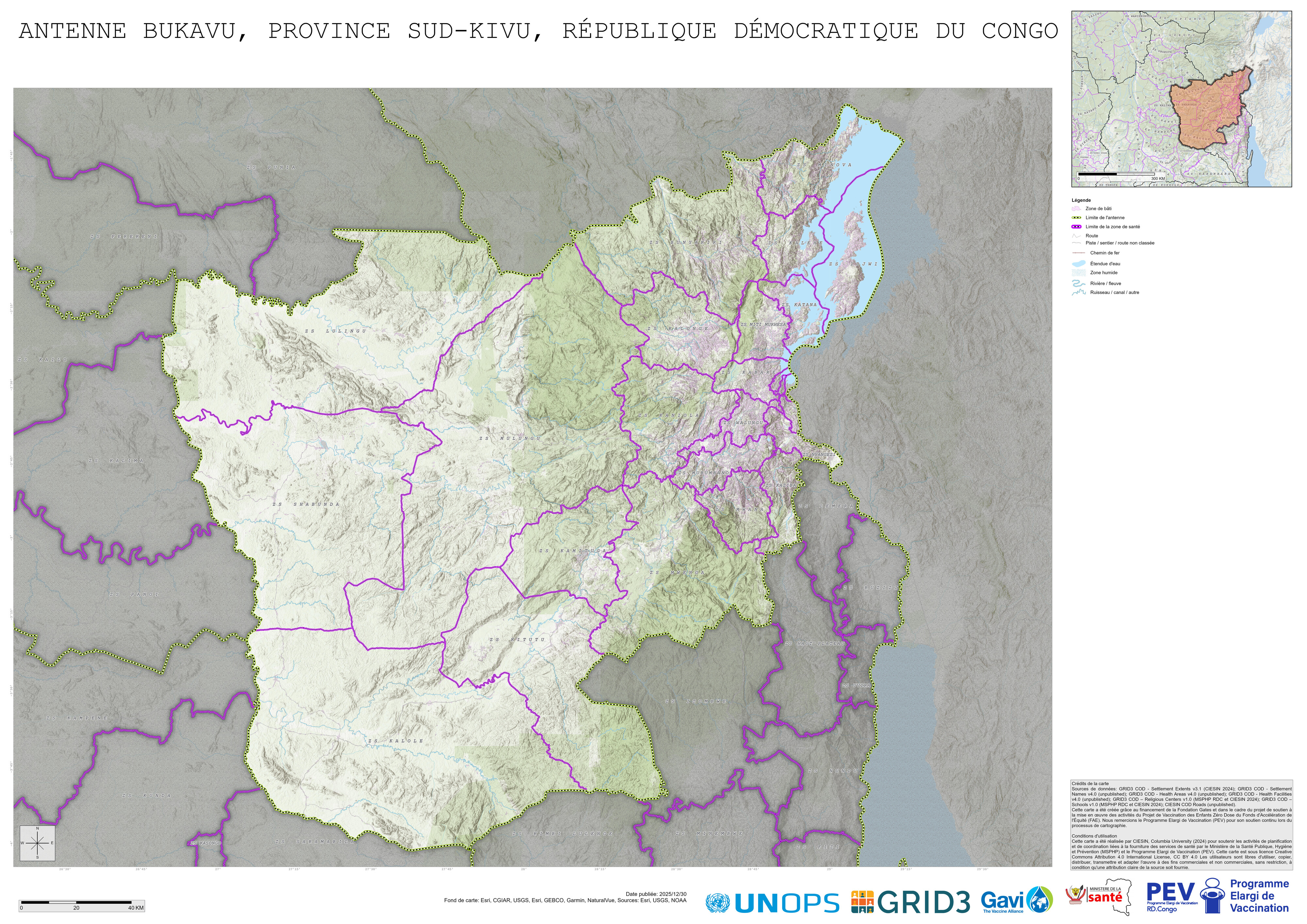 Reference Minimal: Bukavu, Sud-Kivu, COD (2025)