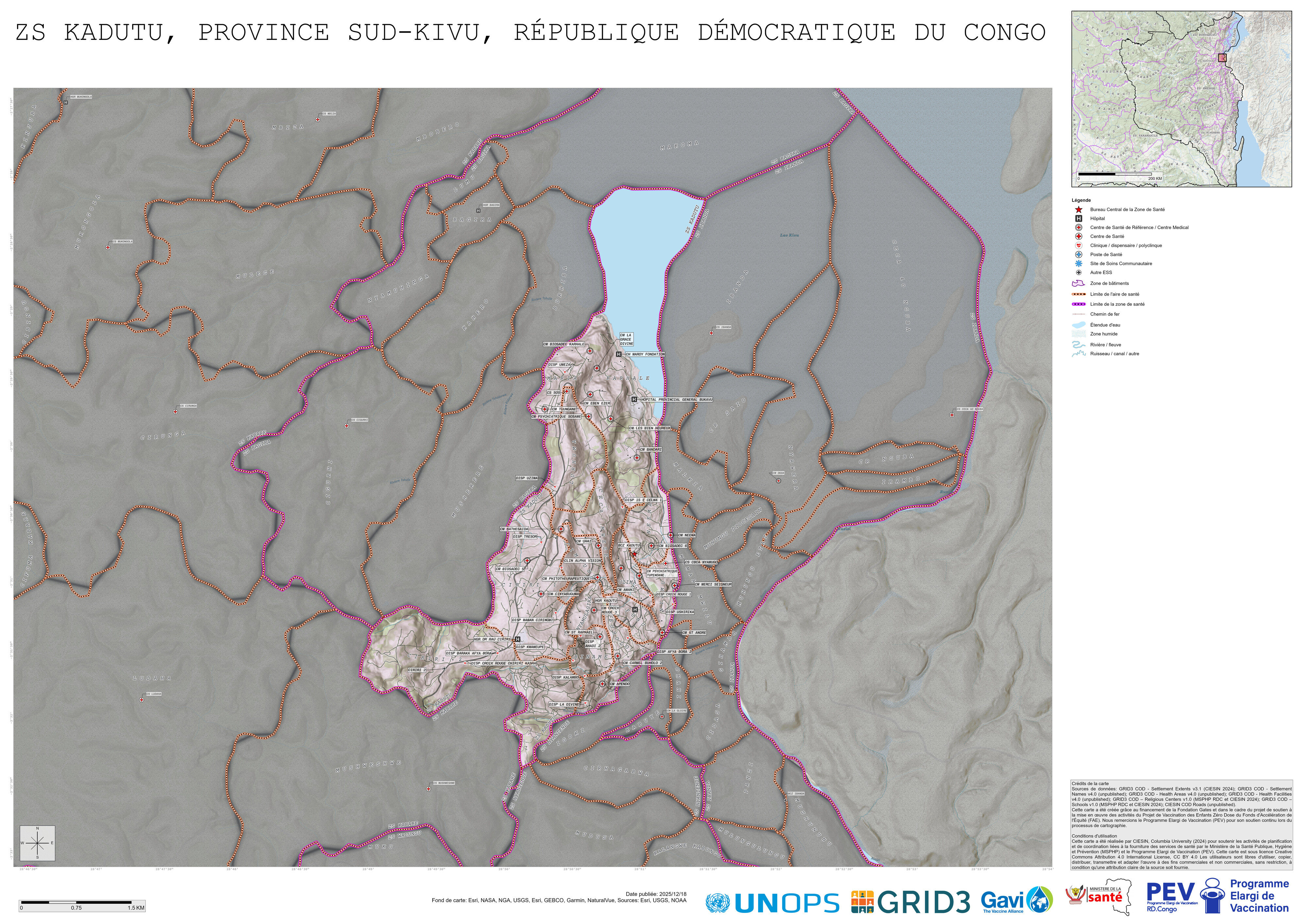Reference: Kadutu, Bukavu, Sud-Kivu, COD (2025)