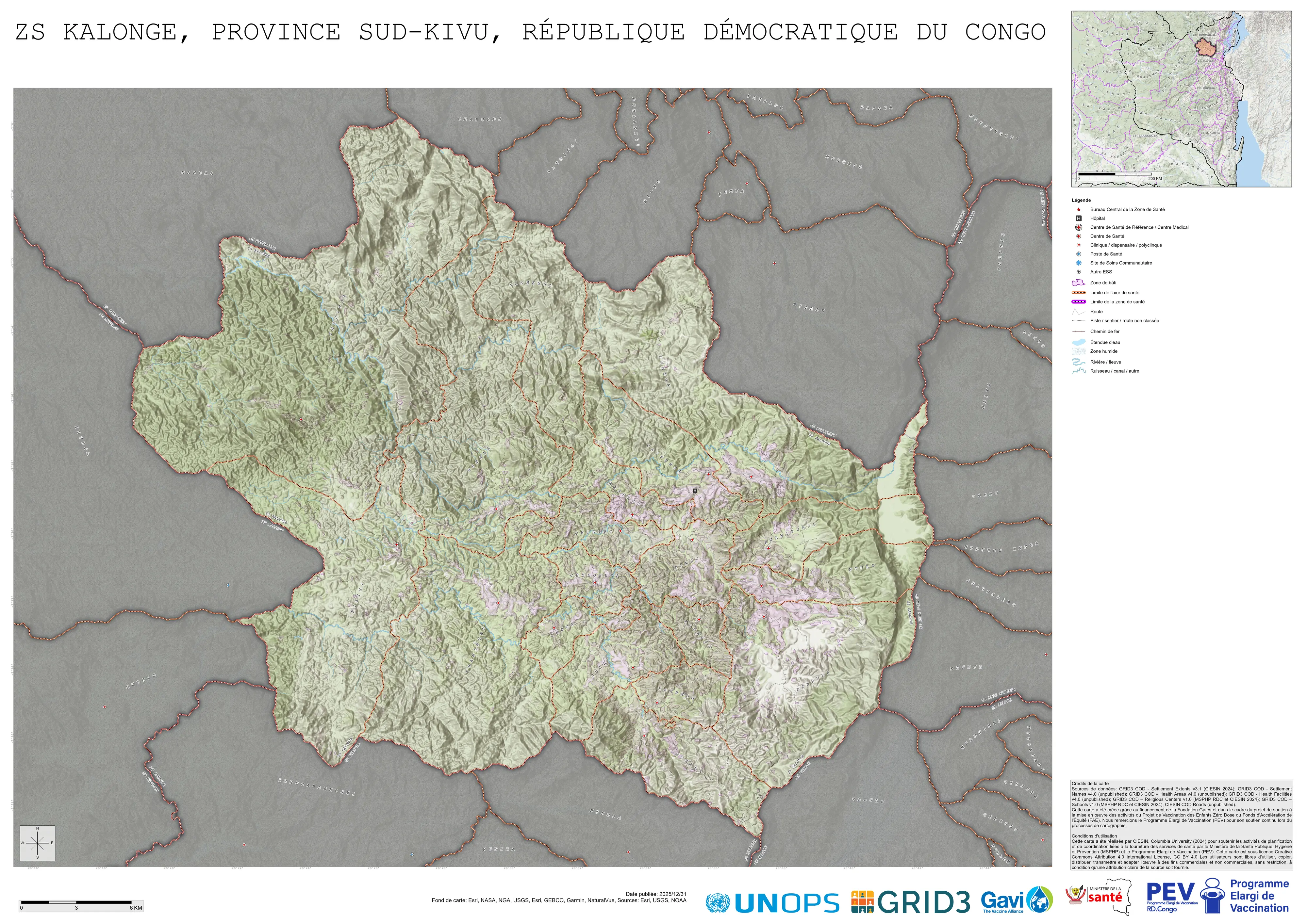 Reference Minimal: Kalonge, Bukavu, Sud-Kivu, COD (2026)