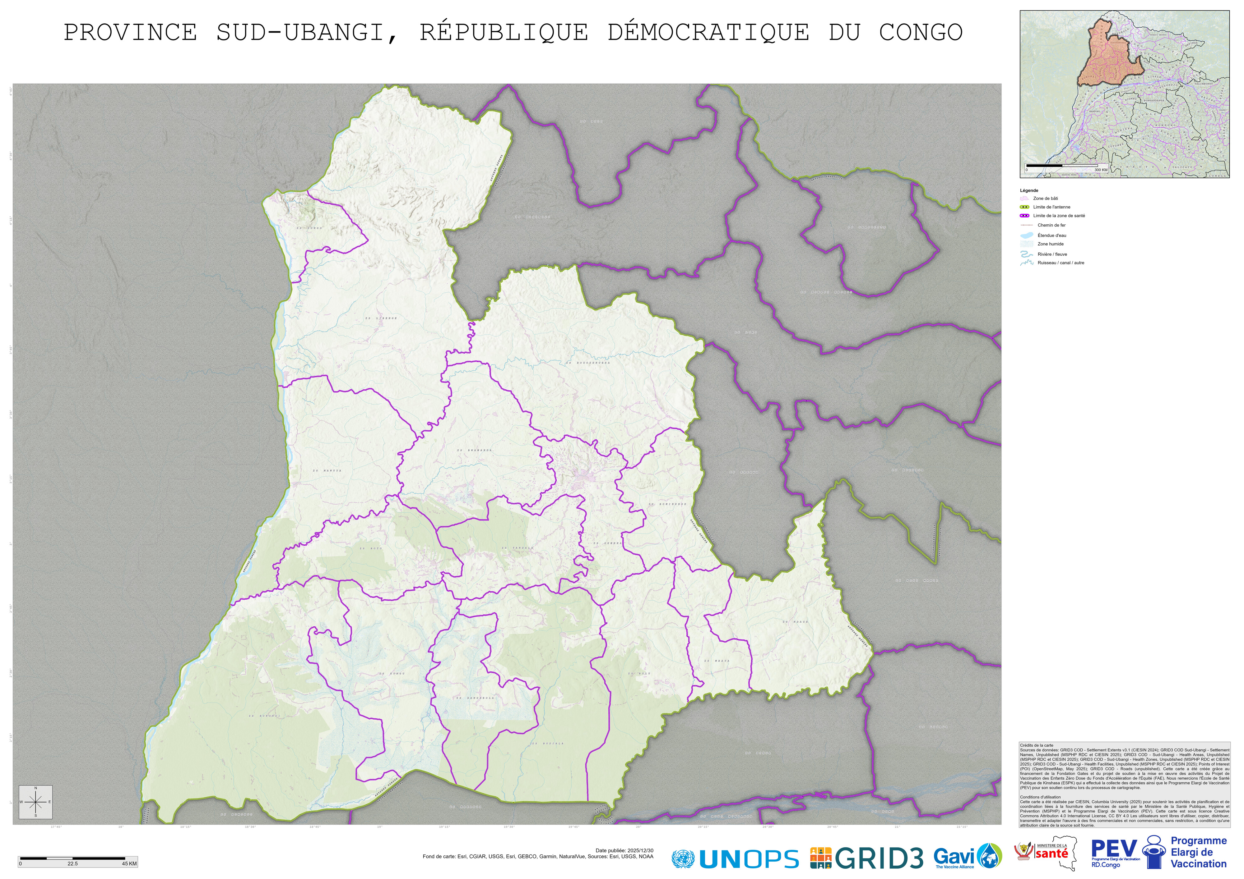 Reference Minimal: Sud-Ubangi, COD (2025)