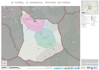 Microplanning: Bopeka, Bangabola, Gemena, Sud-Ubangi, COD (2025)