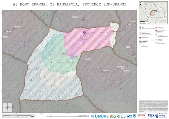 Microplanning: Boso-Epanga, Bangabola, Gemena, Sud-Ubangi, COD (2025)