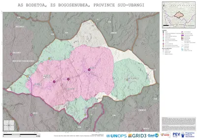 Microplanning: Bodetoa, Bogosenubea, Gemena, Sud-Ubangi, COD (2025)