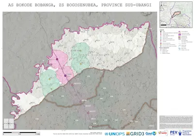 Microplanning: Bokode-Bobanga, Bogosenubea, Gemena, Sud-Ubangi, COD (2025)