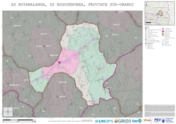 Microplanning: Boyamalanga, Bogosenubea, Gemena, Sud-Ubangi, COD (2025)