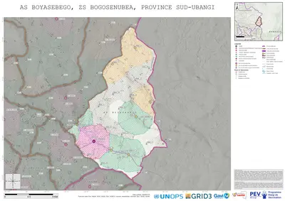 Microplanning: Boyasebego, Bogosenubea, Gemena, Sud-Ubangi, COD (2025)