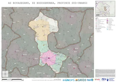 Microplanning: Boyaseganu, Bogosenubea, Gemena, Sud-Ubangi, COD (2025)