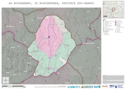Microplanning: Boyasemawi, Bogosenubea, Gemena, Sud-Ubangi, COD (2025)