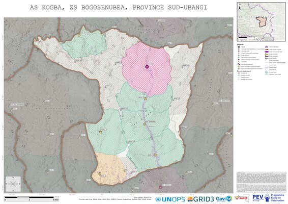 Microplanning: Kogba, Bogosenubea, Gemena, Sud-Ubangi, COD (2025)