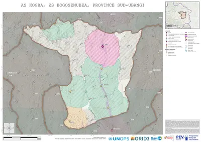 Microplanning: Kogba, Bogosenubea, Gemena, Sud-Ubangi, COD (2025)