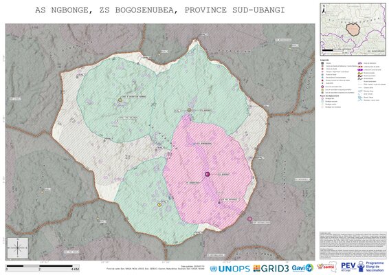 Microplanning: Ngbonge, Bogosenubea, Gemena, Sud-Ubangi, COD (2025)