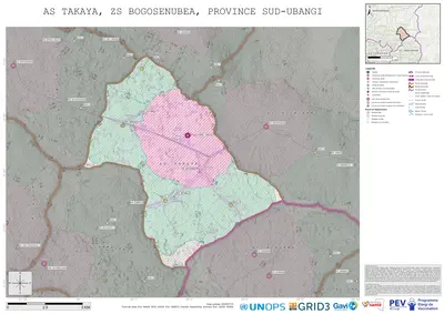 Microplanning: Takaya, Bogosenubea, Gemena, Sud-Ubangi, COD (2025)