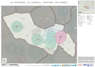 Microplanning: Bonyange, Bokonzi, Gemena, Sud-Ubangi, COD (2025)