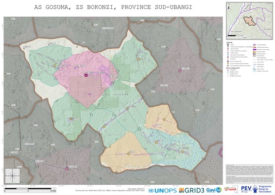 Microplanning: Gosuma, Bokonzi, Gemena, Sud-Ubangi, COD (2025)