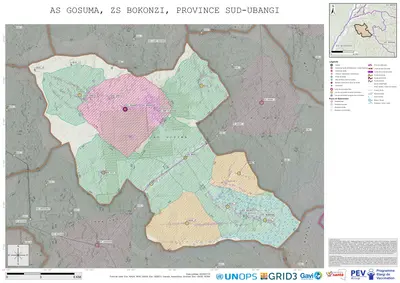 Microplanning: Gosuma, Bokonzi, Gemena, Sud-Ubangi, COD (2025)