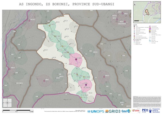 Microplanning: Ingondo, Bokonzi, Gemena, Sud-Ubangi, COD (2025)