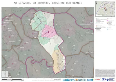 Microplanning: Likambo, Bokonzi, Gemena, Sud-Ubangi, COD (2025)