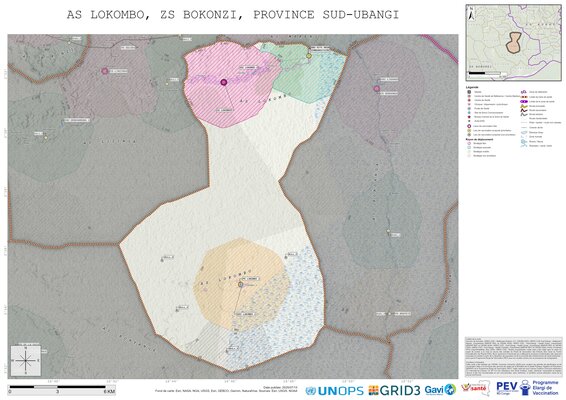 Microplanning: Lokombo, Bokonzi, Gemena, Sud-Ubangi, COD (2025)