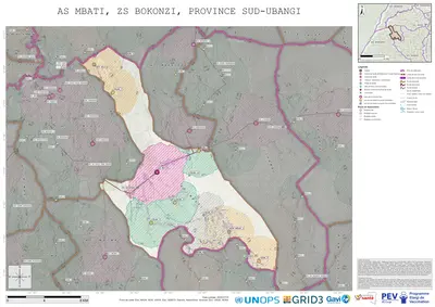 Microplanning: Mbati, Bokonzi, Gemena, Sud-Ubangi, COD (2025)