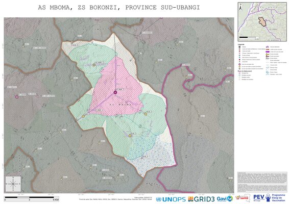 Microplanning: Mboma, Bokonzi, Gemena, Sud-Ubangi, COD (2025)