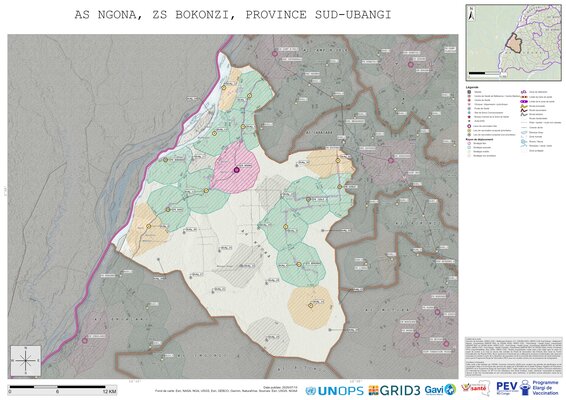 Microplanning: Ngona, Bokonzi, Gemena, Sud-Ubangi, COD (2025)