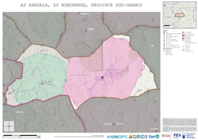 Microplanning: Bangala, Bominenge, Gemena, Sud-Ubangi, COD (2025)