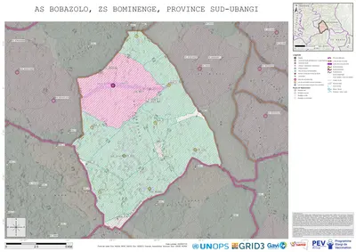 Microplanning: Bobazolo, Bominenge, Gemena, Sud-Ubangi, COD (2025)