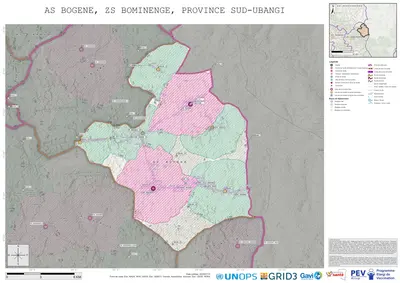 Microplanning: Bogene, Bominenge, Gemena, Sud-Ubangi, COD (2025)