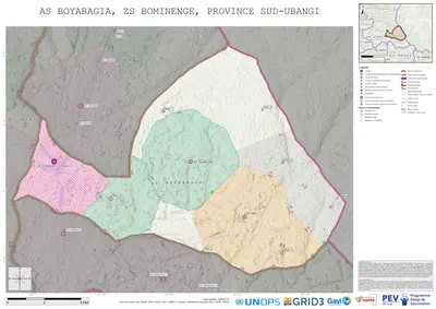 Microplanning: Boyabagia, Bominenge, Gemena, Sud-Ubangi, COD (2025)