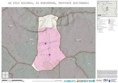 Microplanning: Fulu-Kolongo, Bominenge, Gemena, Sud-Ubangi, COD (2025)