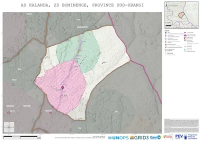 Microplanning: Kalanda, Bominenge, Gemena, Sud-Ubangi, COD (2025)