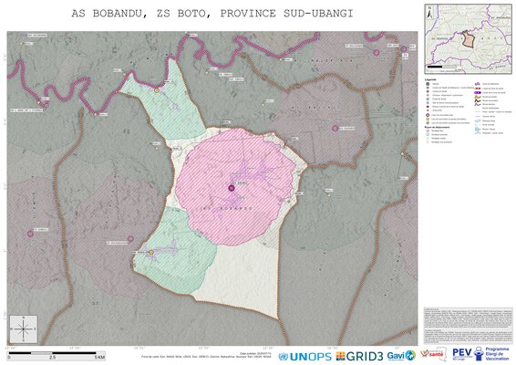 Microplanning: Bobandu, Boto, Gemena, Sud-Ubangi, COD (2025)