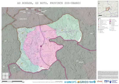 Microplanning: Bokada, Boto, Gemena, Sud-Ubangi, COD (2025)