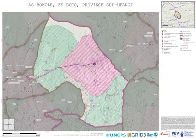 Microplanning: Bokole, Boto, Gemena, Sud-Ubangi, COD (2025)