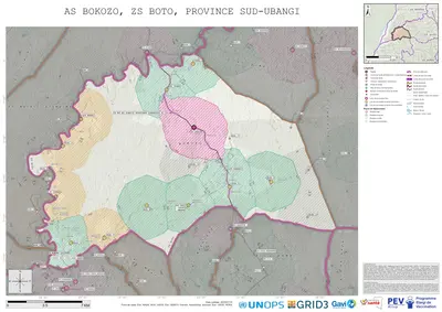 Microplanning: Bokozo, Boto, Gemena, Sud-Ubangi, COD (2025)